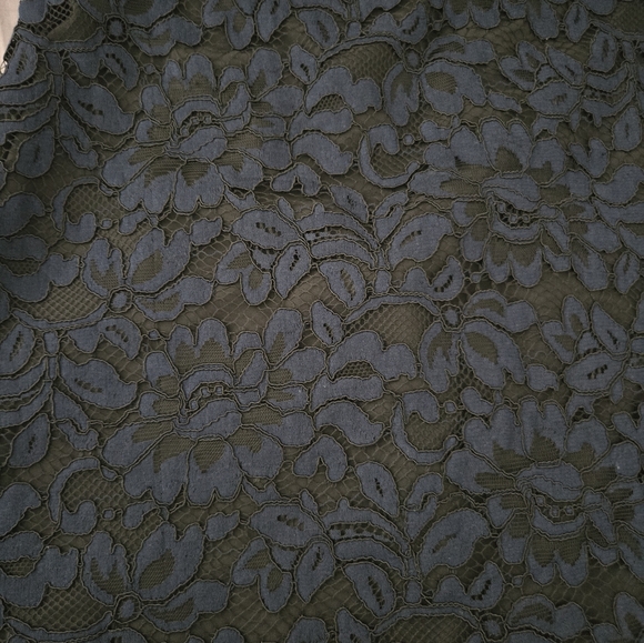 Tahari Navy Lace Dress - Picture 4 of 12